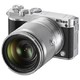 尼康（Nikon）J5 微单相机 尼克尔 VR防抖 10-100mm f/4-5.6 可换镜数码套机 银色