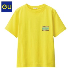 GU 男童印花T恤