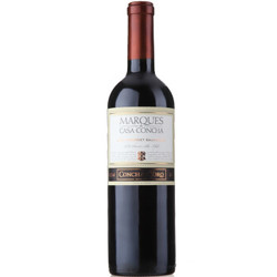 在再到好价 113元  Marques de Casa Concha 干露 侯爵 卡本妮苏维翁 红葡萄酒 750ml