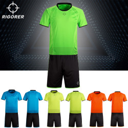 准者男士 儿童 青少年足球服球衣短裤套装足球