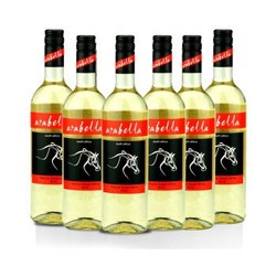 南非进口酒 艾拉贝拉（Arabella）甜白葡萄酒750ml*6瓶整箱