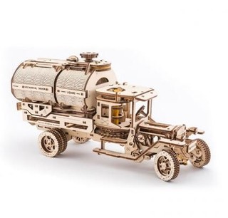 Ugears 木质机械传动模型 水罐车