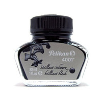 Pelikan 百利金 4001 非碳素墨水 (30ml、亮黑色)