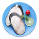 鲜元素 冷冻阿拉斯加黑鳕鱼切身（裸盖鱼）250g（1-2片） *2件