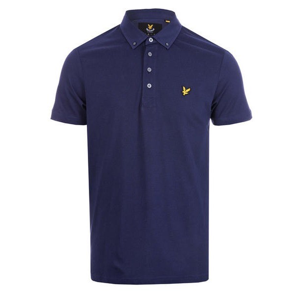 Lyle & Scott   苏格兰金鹰 男士短袖Polo衫 海军蓝 XL