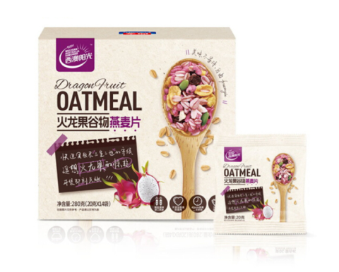 SEAMILD 西麦 火龙果谷物燕麦片 20g*14袋 *8