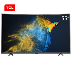 TCL D55A930C 55英寸 4K曲面 液晶电视
