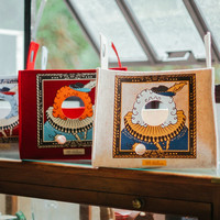 Touchdog 它它 油画系列 宠物 猫咪睡篮