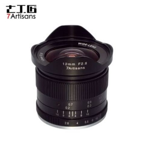 七工匠12mm f2.8 广角定焦镜头 索尼微单 佳能