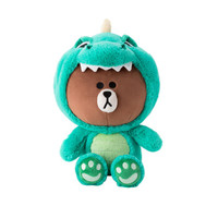 历史低价：LINE FRIENDS 布朗熊 小怪兽公仔 45cm