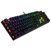 12日0点：msi 微星 GK50 RGB机械键盘 104键 青轴