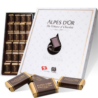 Alpes d'Or 爱普诗 74%纯可可脂 瑞士黑巧克力 210g *2件
