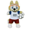 FIFA 2018世界杯 官方吉祥物 扎比瓦卡 官方授权玩偶