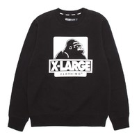 X-LARGE 3XLSWS30038X9 男士印花卫衣
