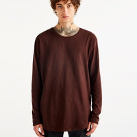 PULL&BEAR 09234592 男士基本款长袖T恤 