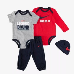 NIKE 耐克 Legend Bound 婴童4件套 *2件