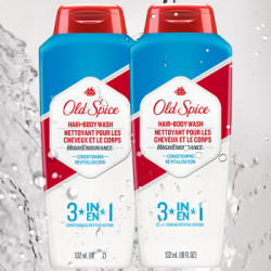 欧仕派Old Spice男士沐浴露套装美国进口 3合1洗发润发沐浴露532ml*2(欧爷沐浴液)