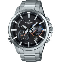 京东PLUS会员:CASIO 卡西欧 EDIFICE系列 EQB-600D-1A 男款太阳能腕表