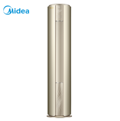 美的（Midea）2匹 M刻 一级能效变频冷暖智能WiFi 客厅圆柱空调立式KFR-51LW/BP3DN8Y-YB300(B1)