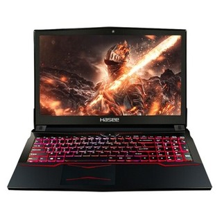 Hasee 神舟 战神Z7M-KP7GE 15.6英寸游戏本（i7-8750H、8GB、256GB、GTX1050 Ti）