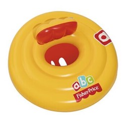 Bestway费雪（Fisher-Price）儿童游泳圈圆形座圈69x69cm宝宝戏水玩具93518 *4件+凑单品