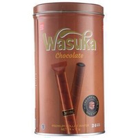 限地区：Wasuka 哇酥咔 巧克力味爆浆威化卷饼干 铁罐装 288g