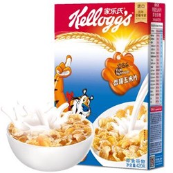 家乐氏（Kellogg’s）香甜玉米片 进口麦片 即食冲饮 营养谷物早餐420g *13件
