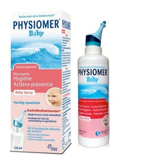 Physiomer 菲丝摩尔 婴幼儿专用天然海盐水鼻腔喷雾 (0-6岁）135ml