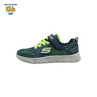 SKECHERS/斯凯奇儿童透气运动鞋女童中大童2018夏季网布休闲鞋