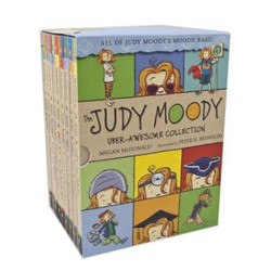 《The Judy Moody Uber-Awesome Collection: Books 1-9 英文原版》