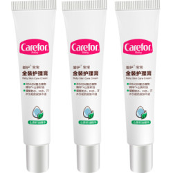 爱护(Carefor)护理膏 宝宝金装护理膏三支装 15g×3 婴儿新生宝宝尿布汗疹奶癣 护肤