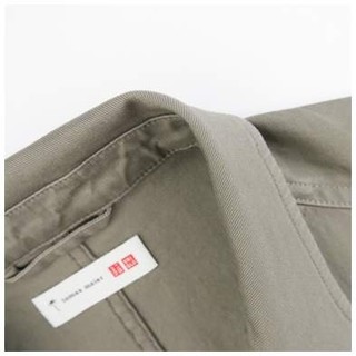 UNIQLO 优衣库 X Tomas Maier 411998 军旅风 男士4袋夹克