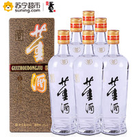 历史低价：董酒 老贵董 54度董香型白酒 500ml*6瓶 *2件