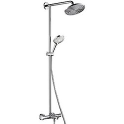 Hansgrohe 汉斯格雅 26778007 双飞雨180 恒温淋浴套装 