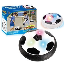 Addoil 气垫空气悬浮足球 世界杯儿童玩具 带灯光2只装 (中号15*6.2*15cm)