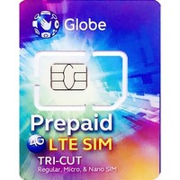 菲律宾 GLOBE 手机电话卡 4G高速上网 可选无限流量