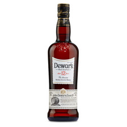 Dewar′s 帝王 12年 威士忌 700ml *2件