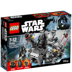 LEGO 乐高 Star Wars 星球大战系列 75183 黑武士的诞生