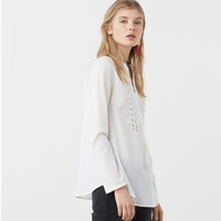 MANGO 73060135 女士衬衫