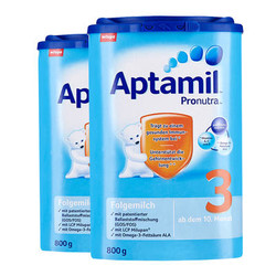 Aptamil 爱他美 婴幼儿奶粉 3段 800g*2罐