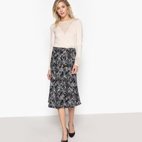 La Redoute Collections Midi Skirt女士半身裙