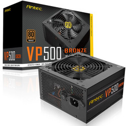 Antec 安钛克 VP500 额定500W 电源（80PLUS铜牌）