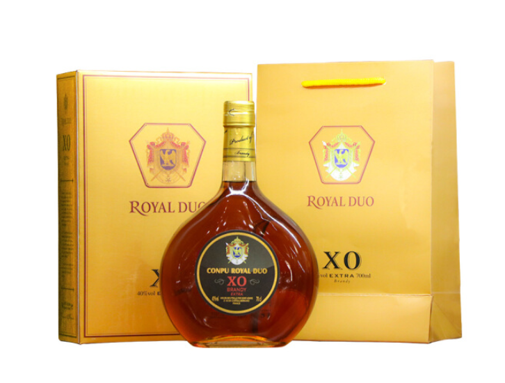 royal 卡普皇家金爵 xo 白兰地礼盒装 40度 700ml