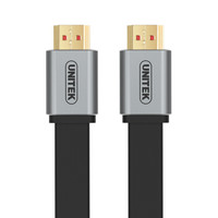 UNITEK 优越者 HDMI 2.0视频线 铝合金扁线 2米 Y-C1016BBK