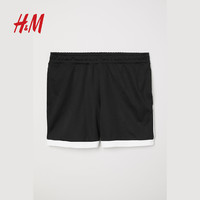 H＆M HM0577030 男士黑白撞色沙滩裤 