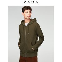 ZARA 01701440052 男士珠地布连帽卫衣