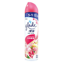 佳丽 空气清新喷雾 玫瑰馨香 320ml *2件