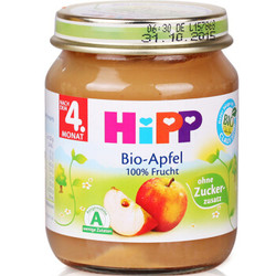 HIPP 喜宝 有机苹果泥 4个月+ 125g *10件