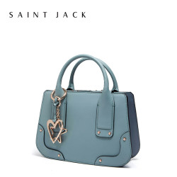 SAINT JACK时尚潮流女包欧美时尚铆钉纯色女