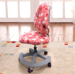 生活诚品 儿童学习椅 成长椅 升降椅 人体工学椅 AU210P 粉色